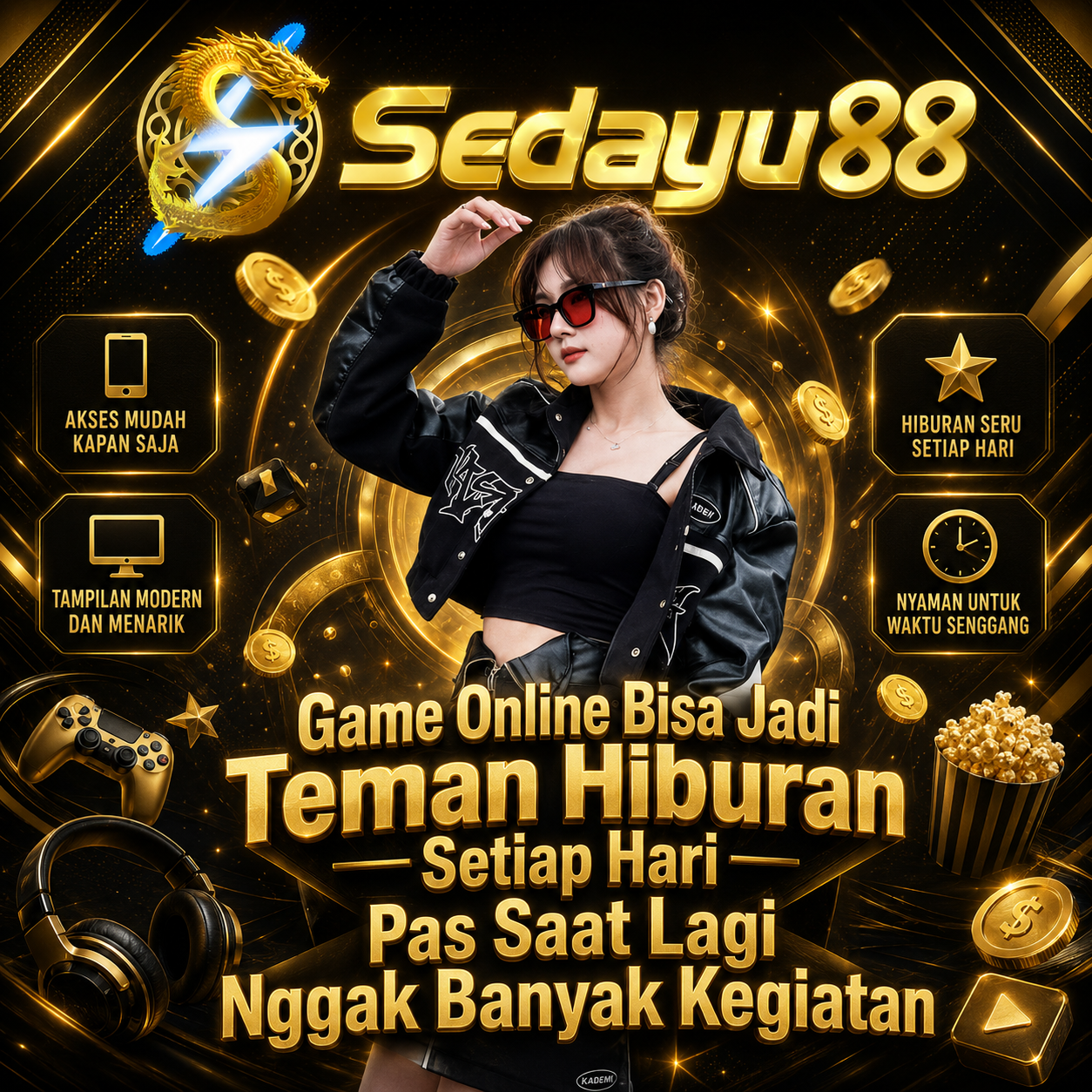 Banner SEDAYU88 Game Online Hiburan Digital